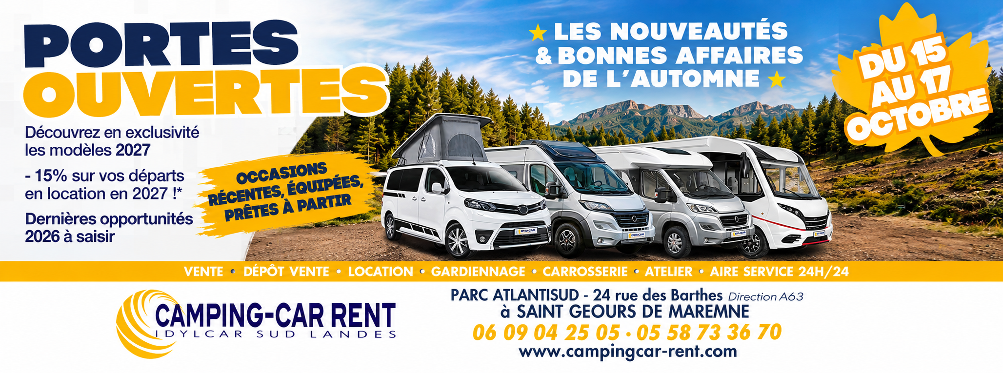 Bâtiment Camping-Car Rent