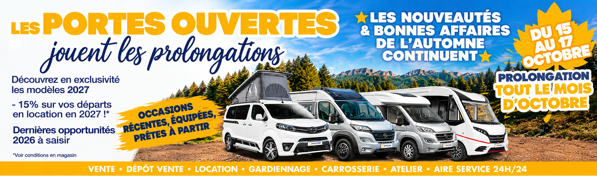 Bâtiment Camping-Car Rent