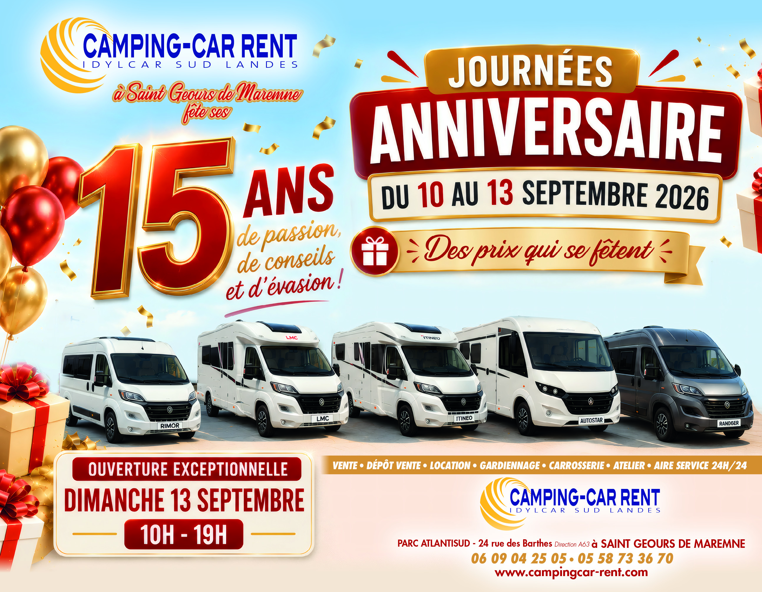 Bâtiment Camping-Car Rent